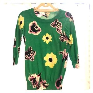 J. Crew Emerald Green Sweater